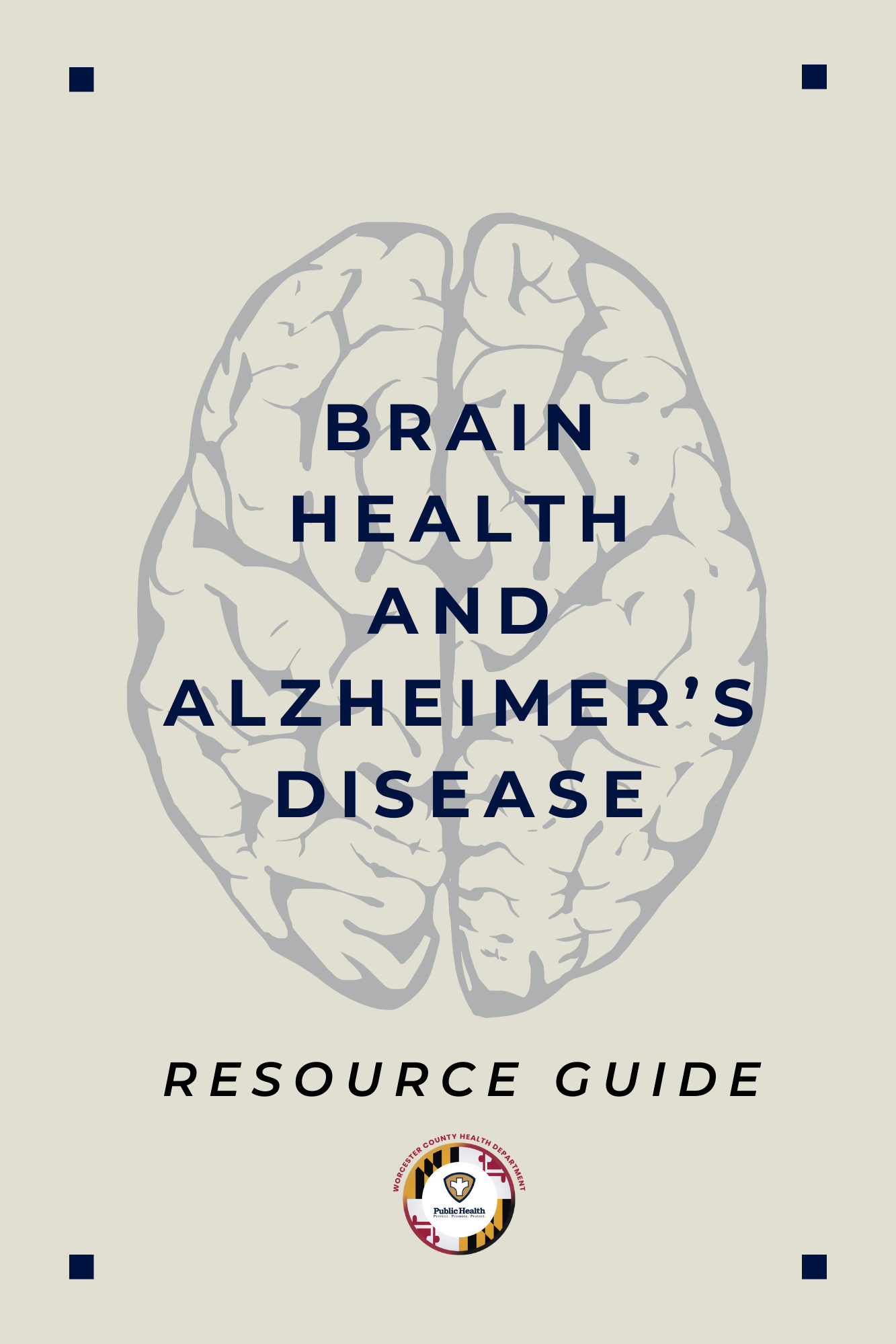 Brain Health Resource Guide Cover